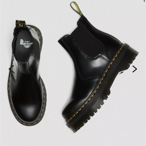 Doc Martens 2976 Leather Platform Boots - Picture 8 of 8
